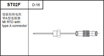 ST02F MI RTD with type A connector