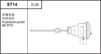 ST14 Explosion-proof MI RTD