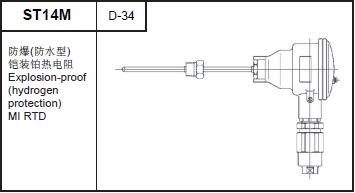 ST14M Explosion-proof (hydrogen protection) MI RTD